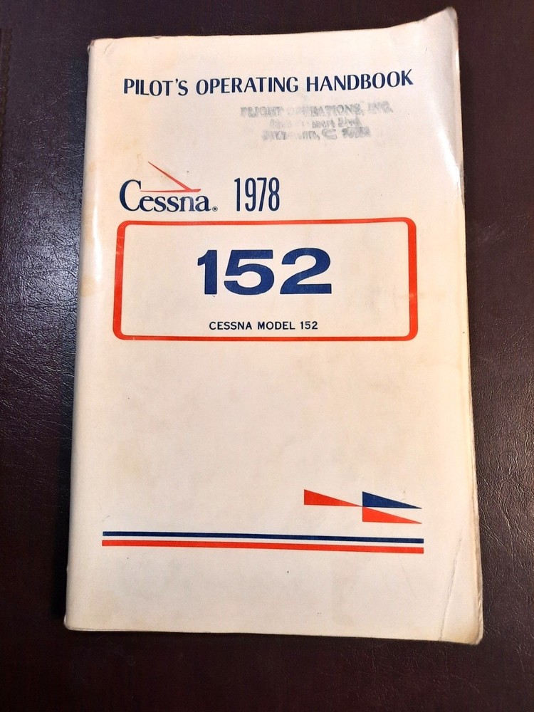 1978 Cessna 152 Pilot's Operating Handbook, POH