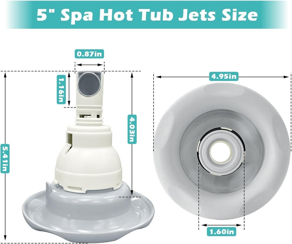 Durable 5" Hot Tub Replacement Jets=