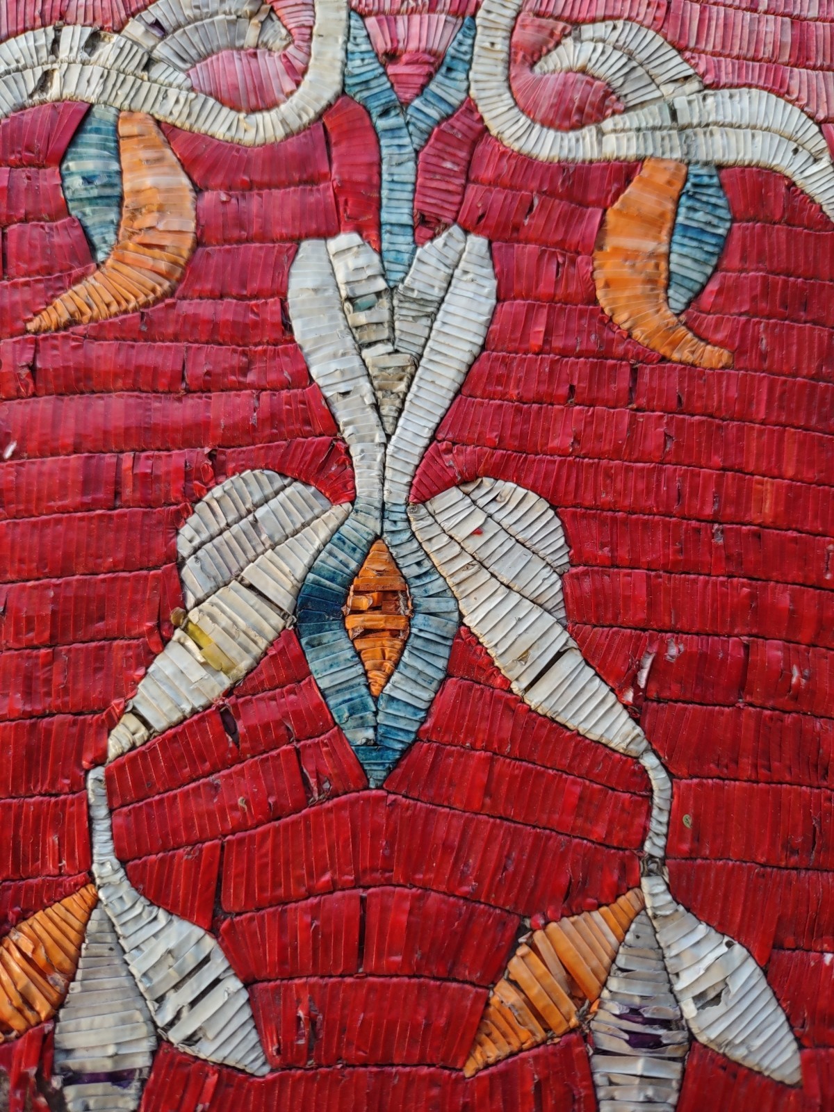 Sioux Quilled Gauntlets Antique Native American Porcupine Quilled Gloves 1880