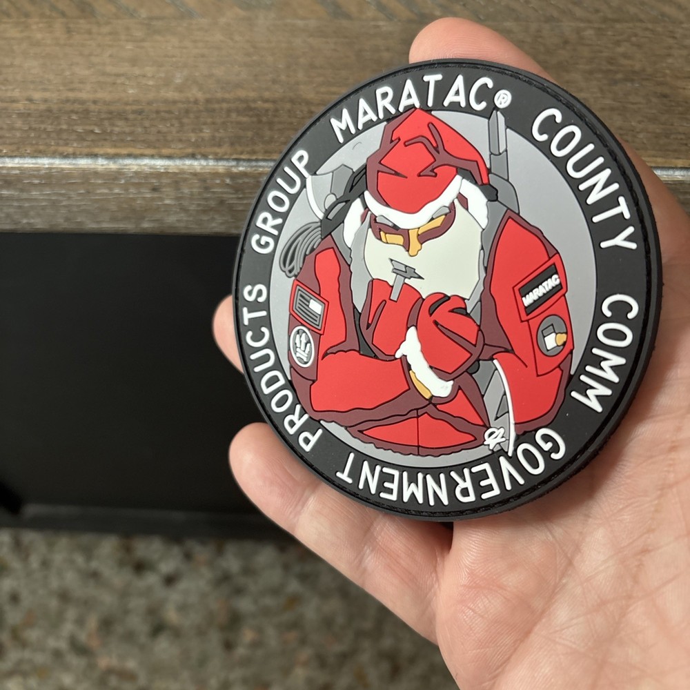 CountyComm/ Maratac Tactical Santa - Limited Edition - Hook And Loop Patch New