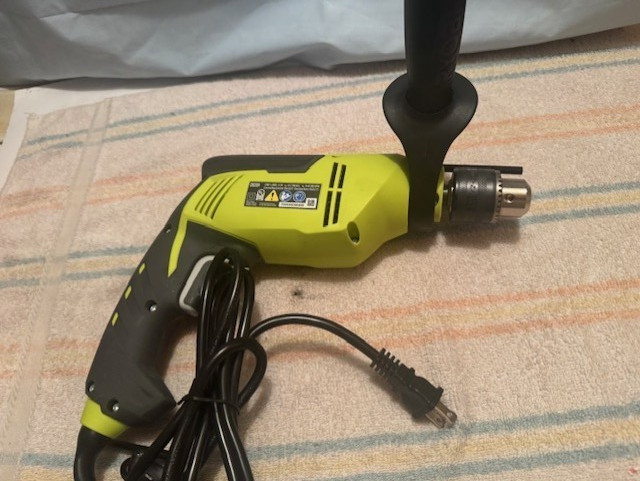 NEW -OPEN BOX Ryobi D620H 5/8 inch Variable Speed Reversible Hammer Drill TESTED