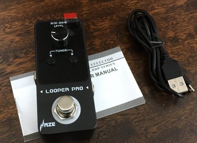 Haze LOOPER PRO - Guitar Looper Effect Pedal