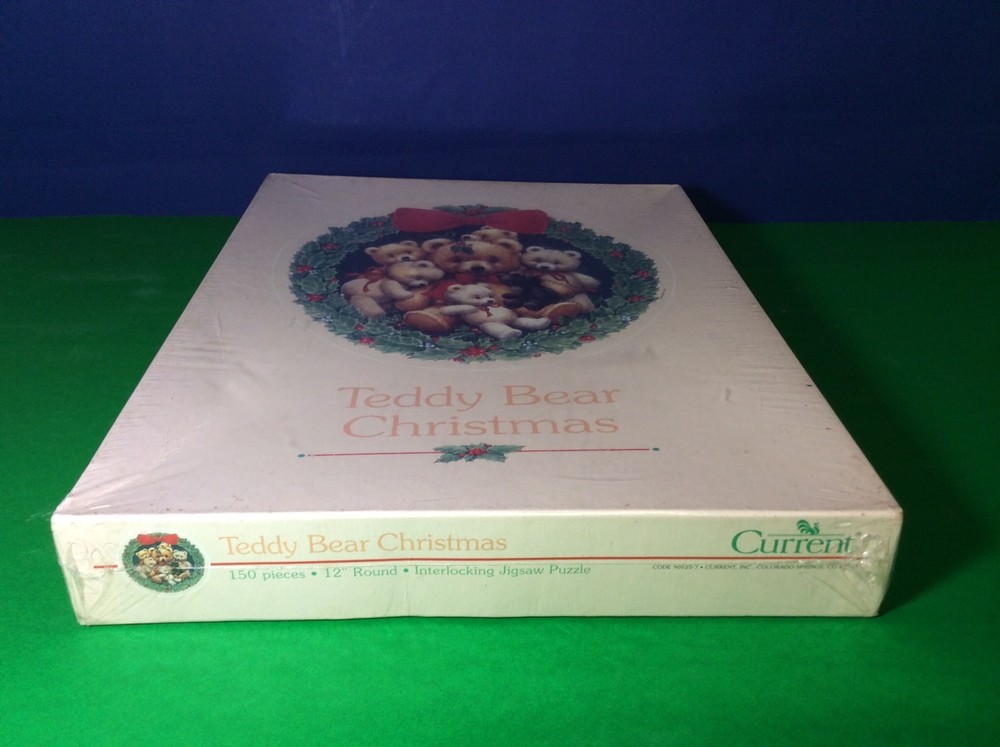 Teddy Bear Christmas Puzzle NIB