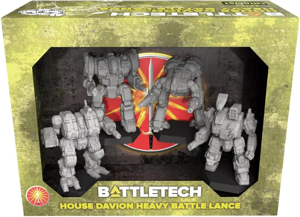 BattleTech Davion Heavy Battle Lance Force Pack