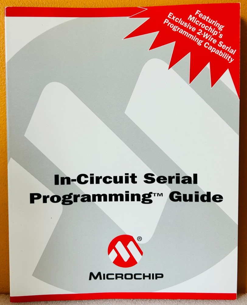 Microchip DS30277B 1997 In-Circuit Serial Programming Guide Manual.