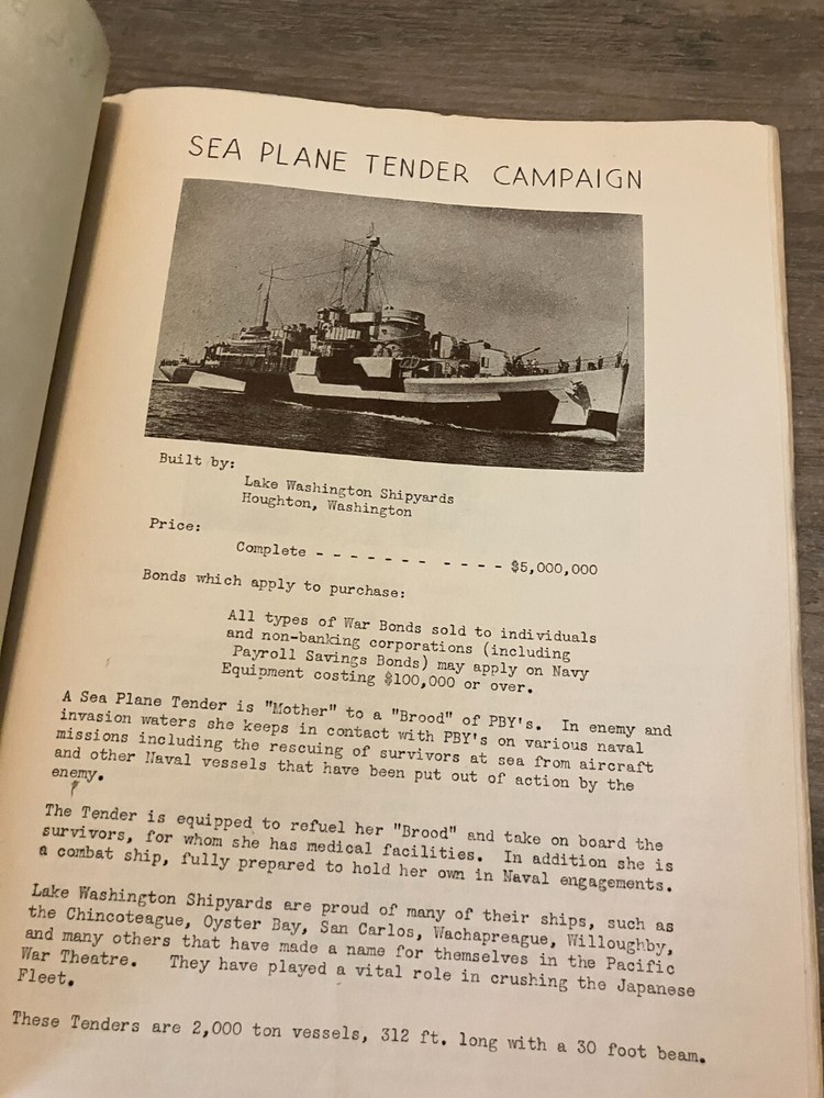 Seventh War Loan Booklet WWII