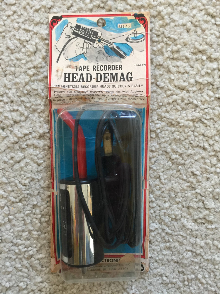 GC Electronics Audiotex Cat. # 30-112 Head Demag
