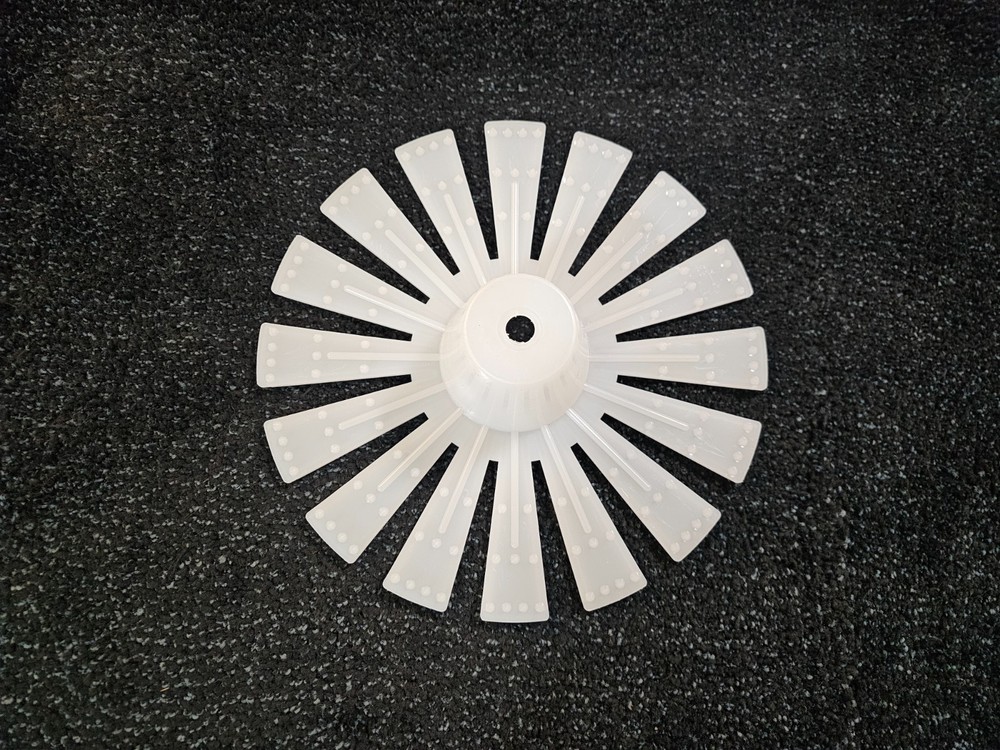 (QTY 25) Ideal Blasting 13-inch Spider Stem Plug, White