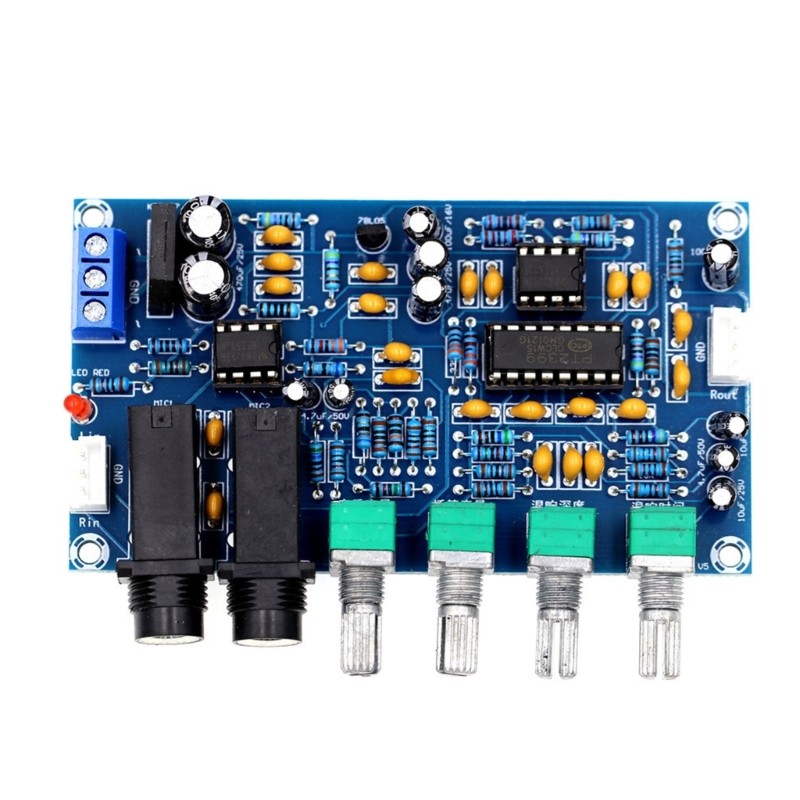 PT2399 Sound Reverberation Amplifiers Module Supporting Multiple Device