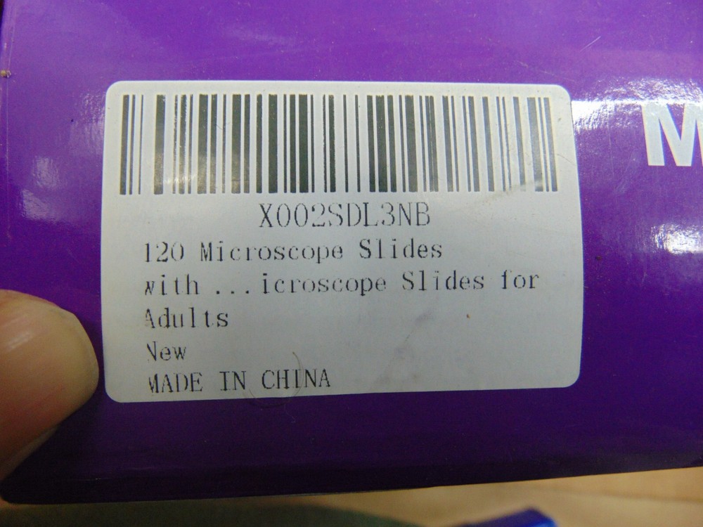 SEILER MICROLUX II MICROSCOPE with 120 PREPARED SLIDES