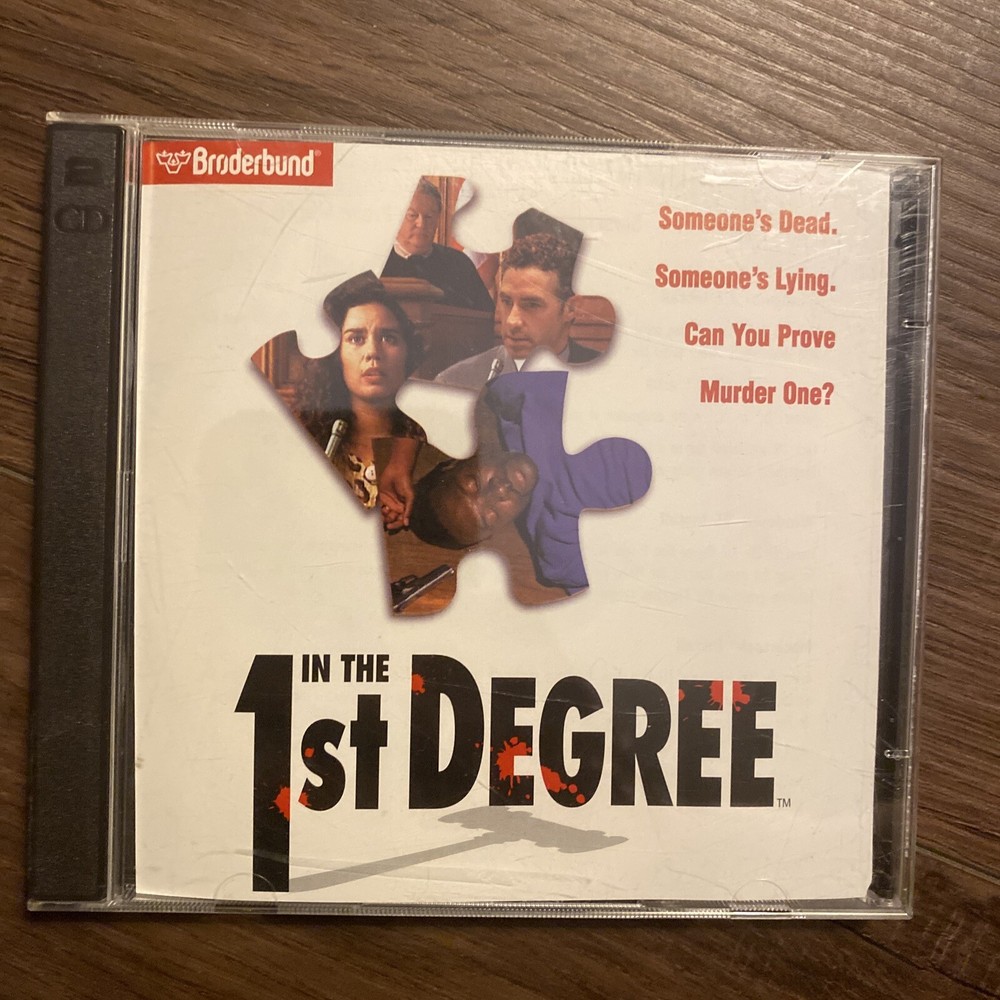 Brøderbund - In The 1st Degree (CDRom 1995)