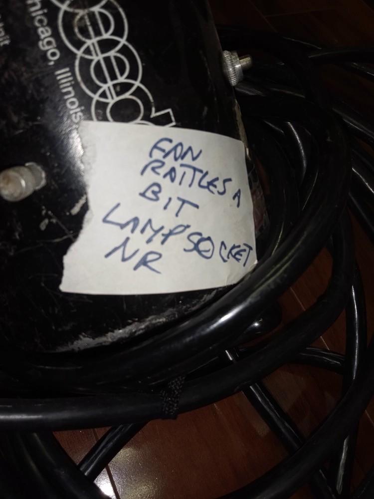 Speedotron 102 Blackline Studio Strobe Flash Head Fair No bulb Needs Lamp Socket