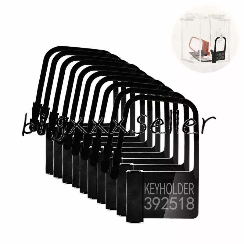 Disposable Plastic Locking Serial Number Pieces Cards Chastity Cage Never Repeat
