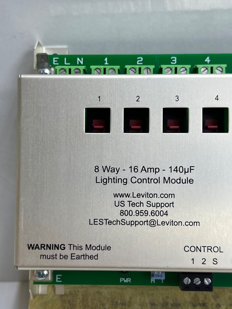 LEVITON QTS00-008 LIGHTING CONTROL MODULE