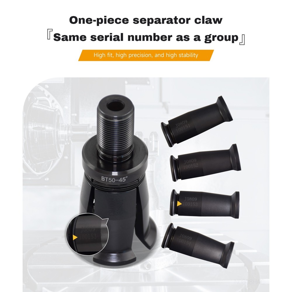 Spindle Claw DIN60 Internal Thread Pull Claw Spindle Four Claw DIN60 Gripper