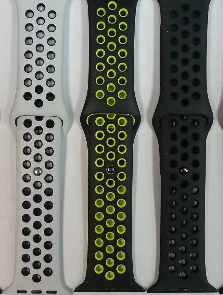 Genuine Apple Watch Nike Sport Band Strap 49mm 45mm 44mm 41mm 40mm ALL COLOURS