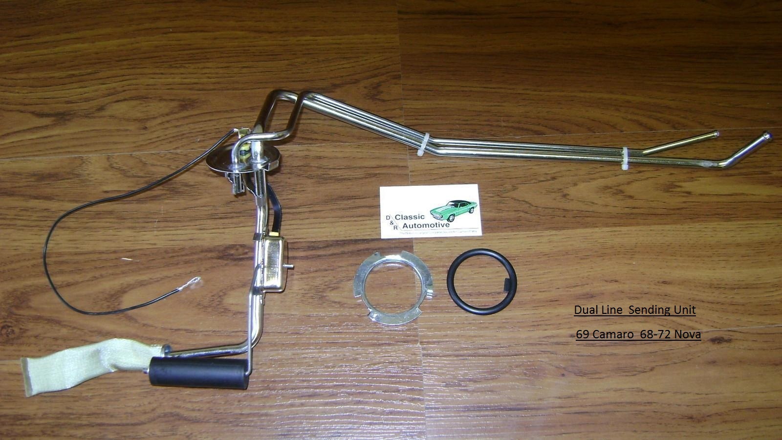 Fuel Gas Tank Sending Unit Dual Two Line 69 Camaro Firebird 68 69 70 71 72 Nova