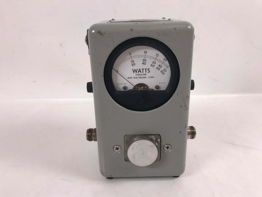 Bird 43 Thruline Watt Meter