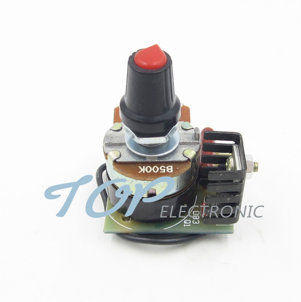 220V 500W BT136 Light Voltage Temperature Speed Adjust Switch