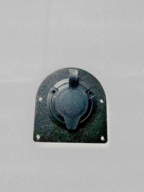 For Club Car Precedent Charger Port Cover Plate Adapter Lithium + 120V Plug Gen3