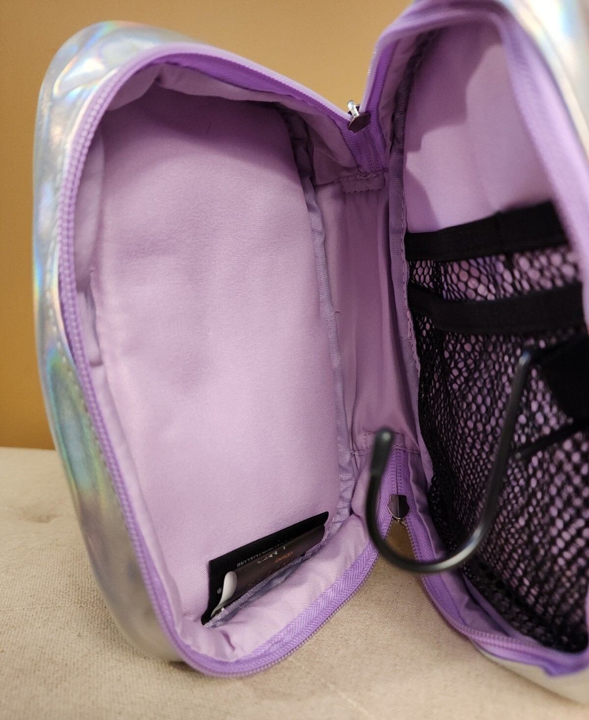 Bioworld Disney the Little Mermaid Ariel Rock Cosmetic Bag Makeup Pouch NEW