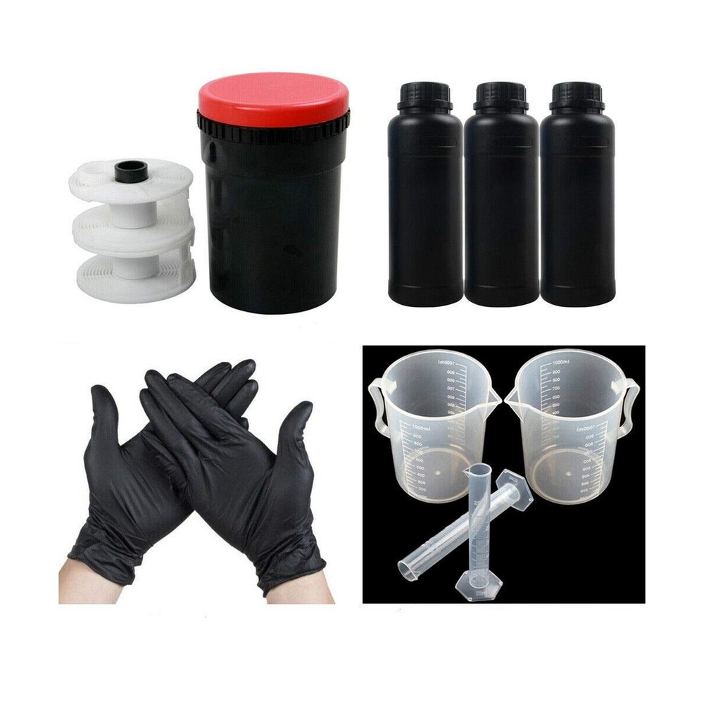 120 135 B&W Film Darkroom Kit Developing Equipment Processing Tool Developing...