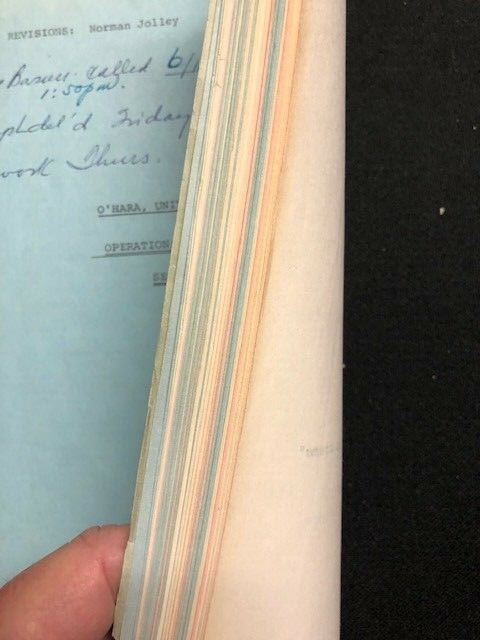 OHARA United States TREASURY TV SCRIPT