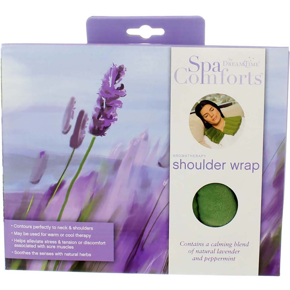 DreamTime Aromatherapy Spa Comforts Microwavable Shoulder Wrap