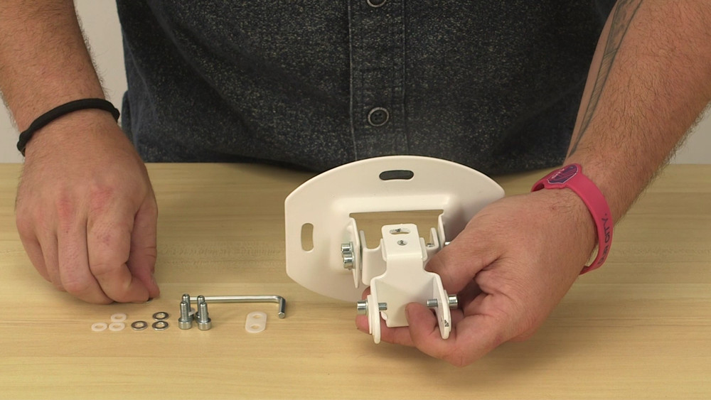 Universal Adjustable 2x2 Drop Ceiling Projector Mount Kit for Office, Home, Scho