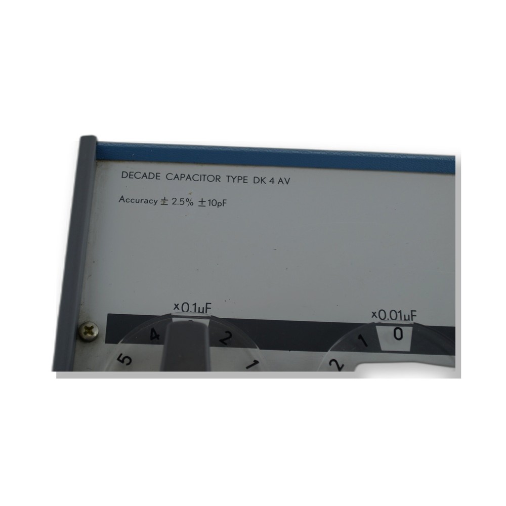 Danbridge DK 4 AV Decade Capacitor Precision Lab Instrument Tested