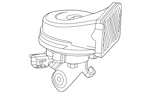 Genuine GM High-Note Horn 84406168