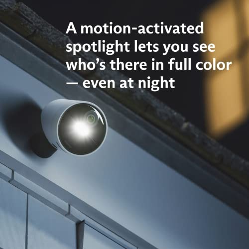 Wireless Outdoor Security Camera,1080p, Motion only Camera only