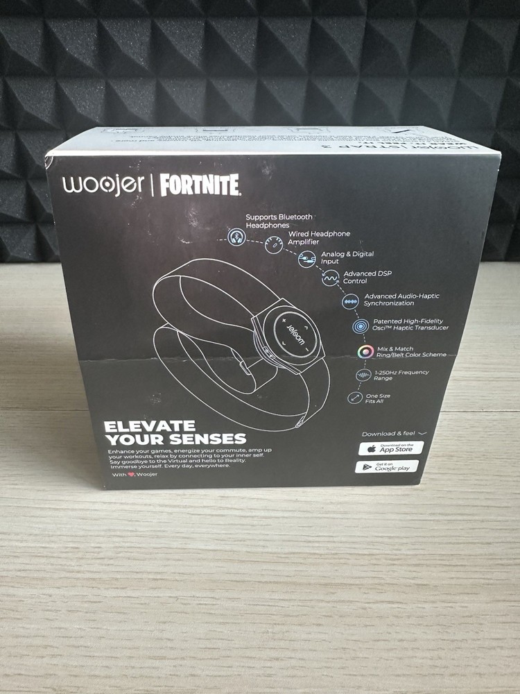 WOOJER STRAP 3 Multimedia Haptic Feedback Strap Fortnite Edition No Code
