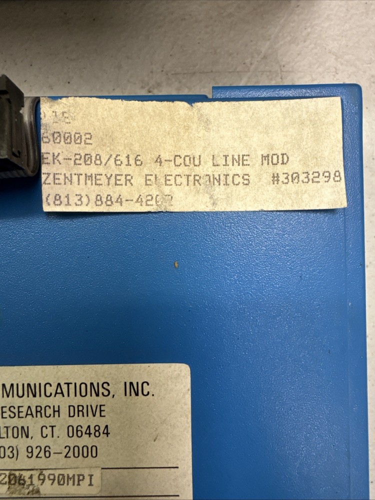 TIE/Nitsuko Mod Key 16 • 60002 4-Line CO Module - ECS