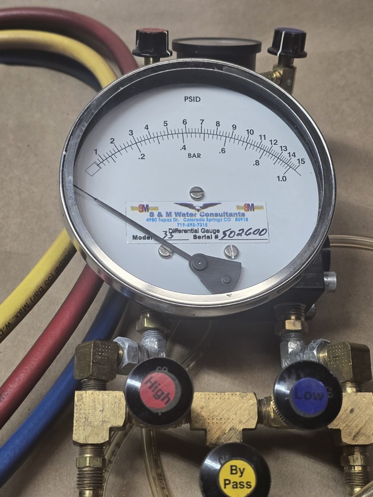 Backflow Test Kit | Comparable to Watts TK-99E Test Gauge Kit w/adapters set