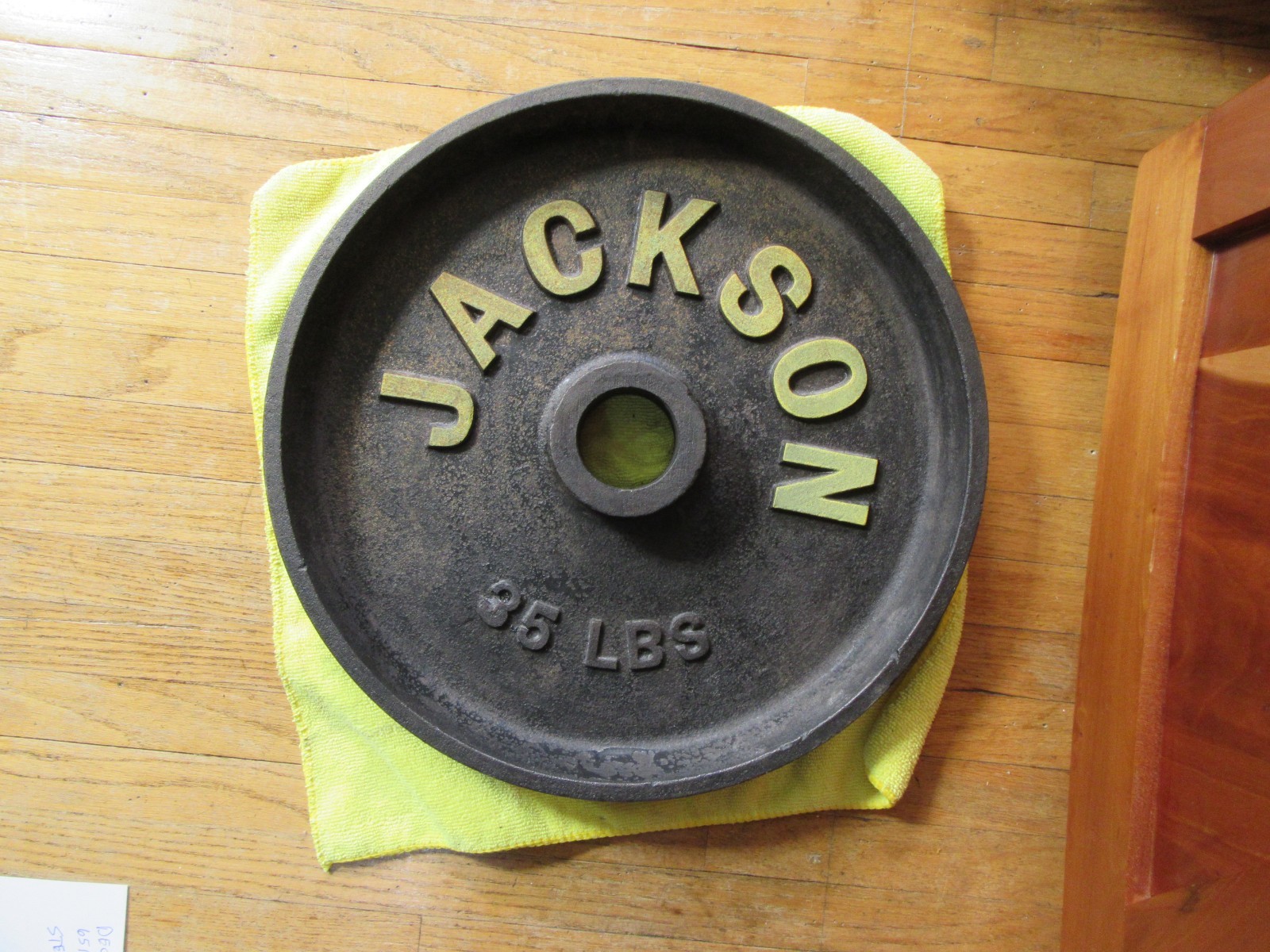 Vintage Jackson Olympic Deep Dish 1st Generation 35# Plate