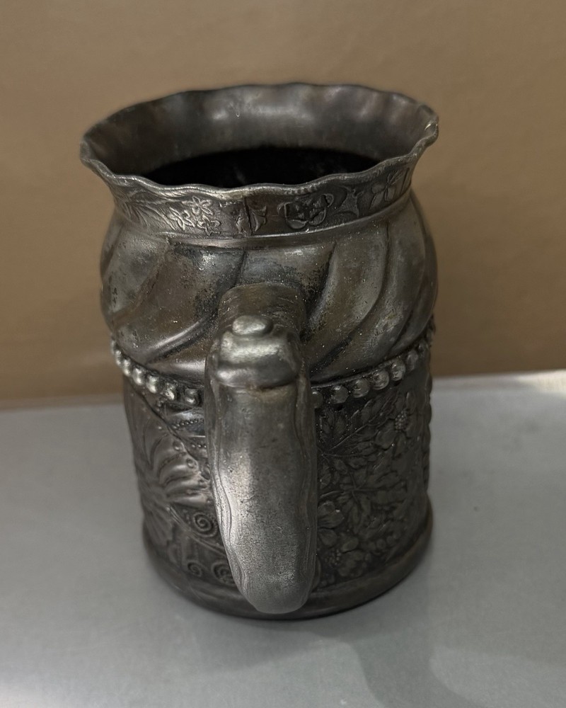 Antique Silver Plate Spooner Sugar Bowl