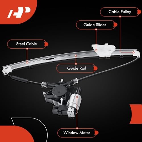 Front Driver Power Window Regulator with Motor Compatible Front Driver (LH)
