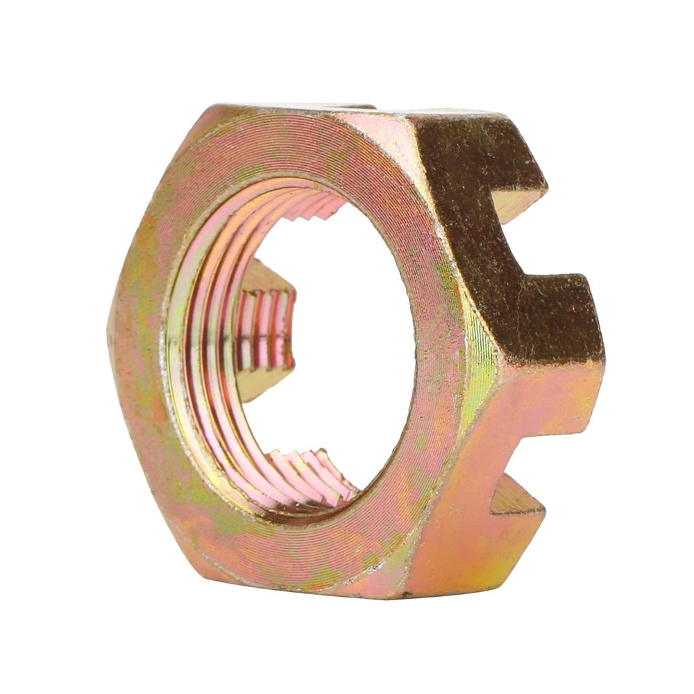 2 Sets Trailer Axle Nut Kit for 1 Inch Spindle Includes Washers Cotter Pins