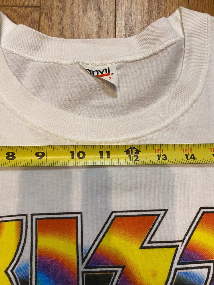 Kiss Alive Worldwide 1996 Rare Tour Vintage Deadstock Single Stitch Tee White XL