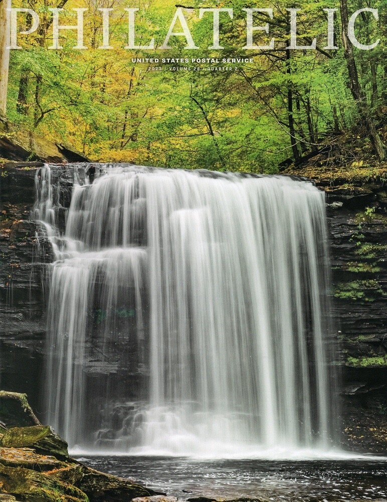 USPS Philatelic Stamp Catalog 2023 Volume 28 Quarter 2 Postage Life Waterfalls