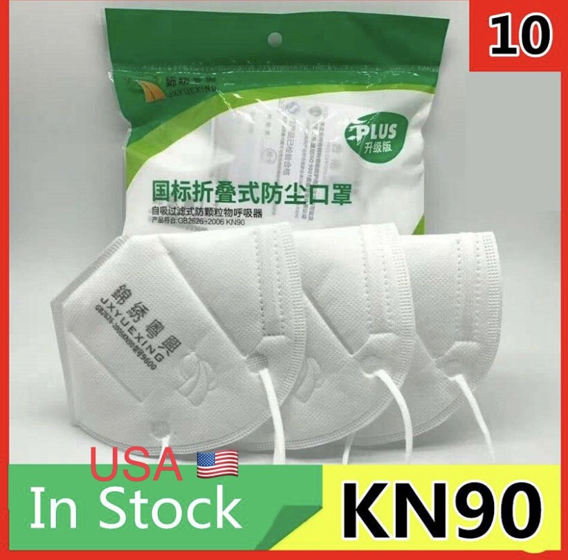 KN 90 Mask. 10 Pcs In A Package.