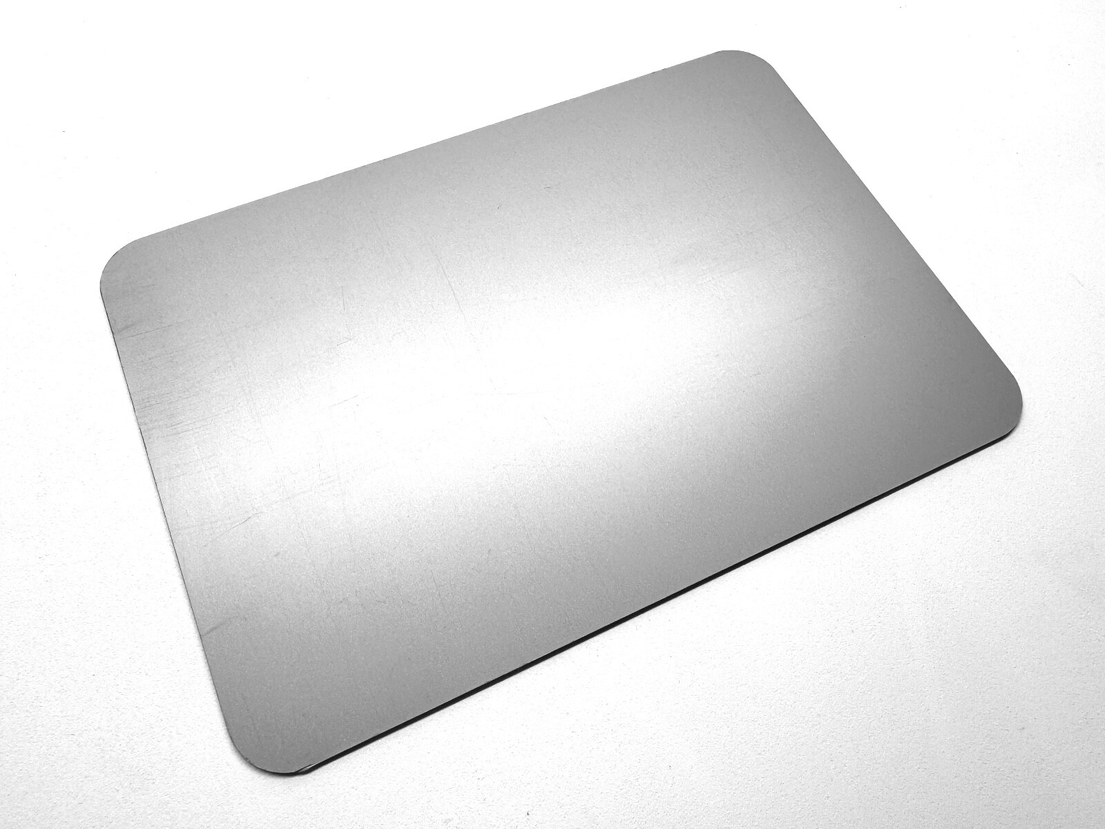 10pc Lot Rowmark Acrylic Plastic Sheet/Blank 1/16" Brushed “Stainless"