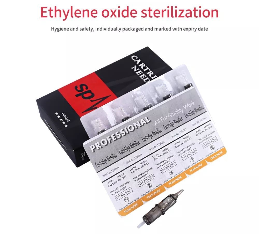 Tattoo Mixed Cartridge Needle Combo 10Sizes 5PC Each:3,5,7,9RL 7,9RS 7,9M1 7,9RM