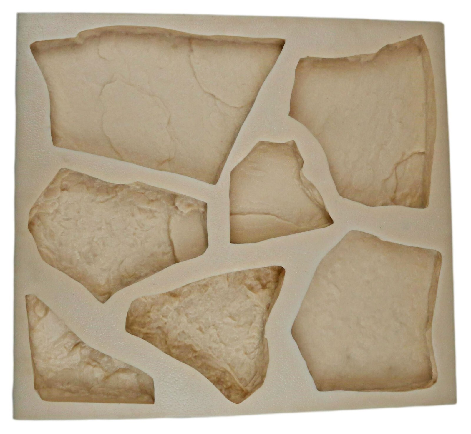 Stone Master Molds Rubber Molds for Concrete, Fieldstone Flat Mold