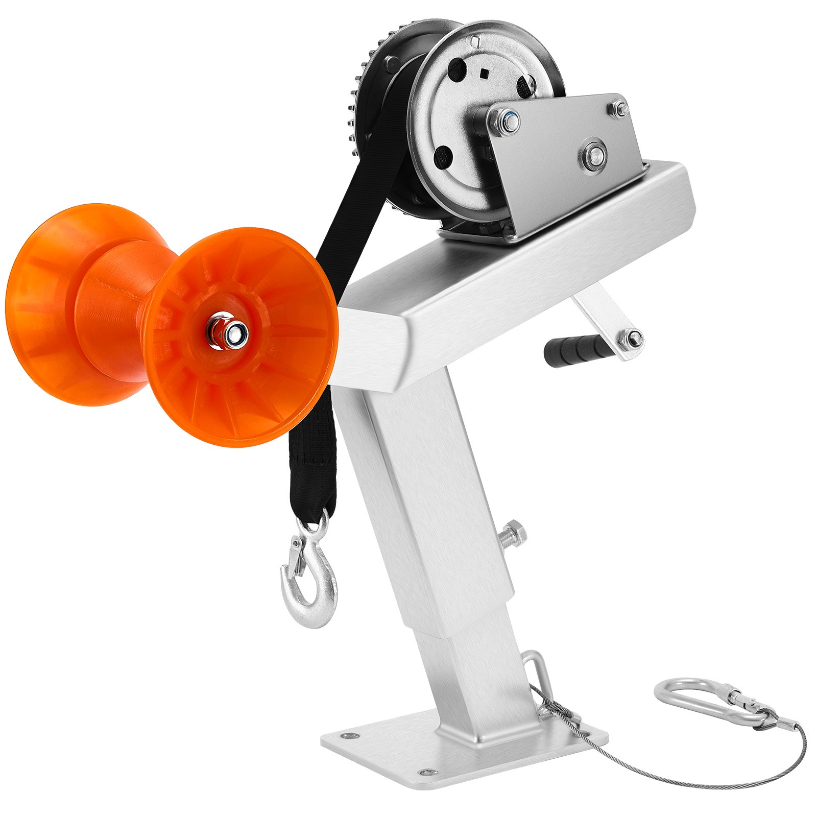 VEVOR Boat Trailer Winch Stand with Roller 1200 lbs Winch Boat Winch Mount