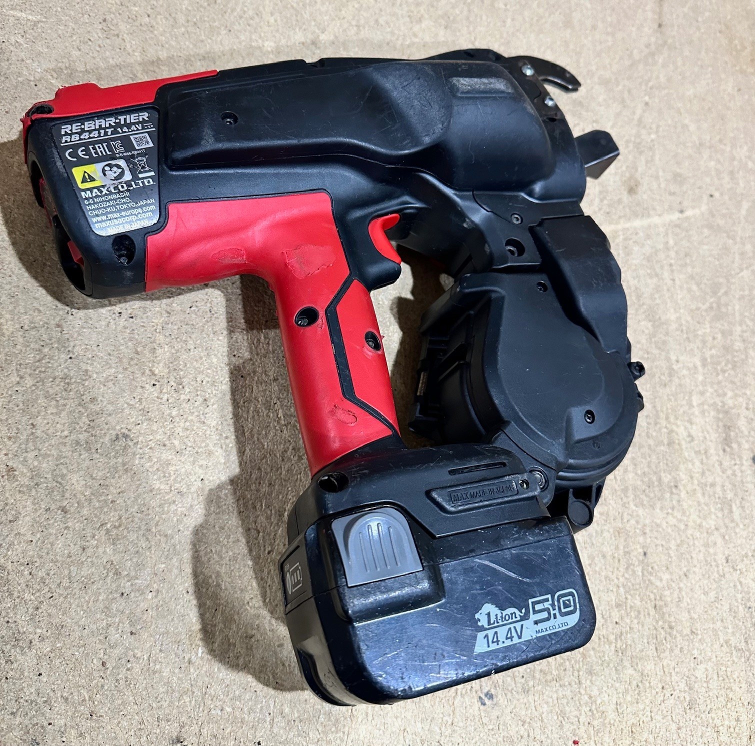 2020 MAX RB441T, TWINTIER, Rebar Tying Tool up to #7 x #7 with 19ga wire