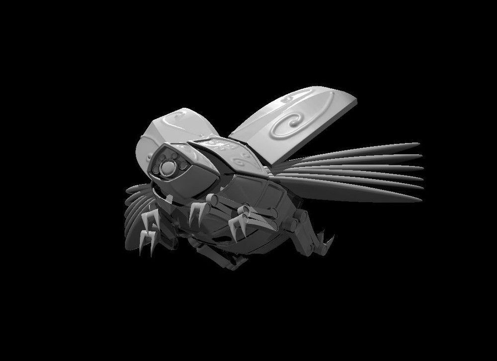 2pcs Clockwork Beetle Insect Monster Manual 28mm Scale DND D&D Tabletop Mini