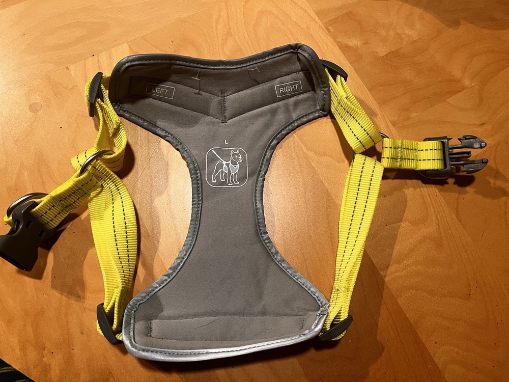 Dog Harness - Large Reflective Adjustable by Boots and Barkley