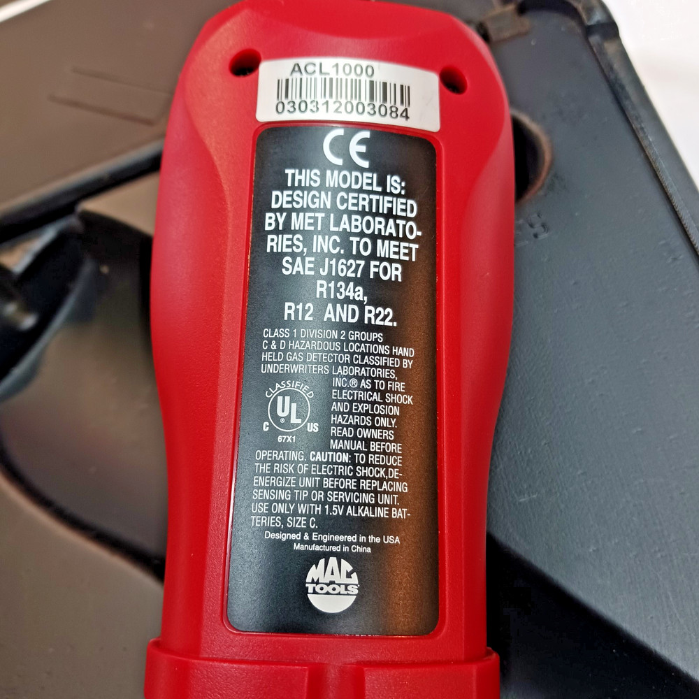 Mac Tools Refrigerant Leak Detector, ACL1000
